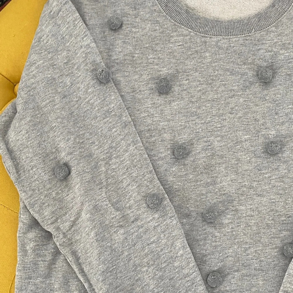 J. Crew Light Gray Knit Top - Picture 3 of 5